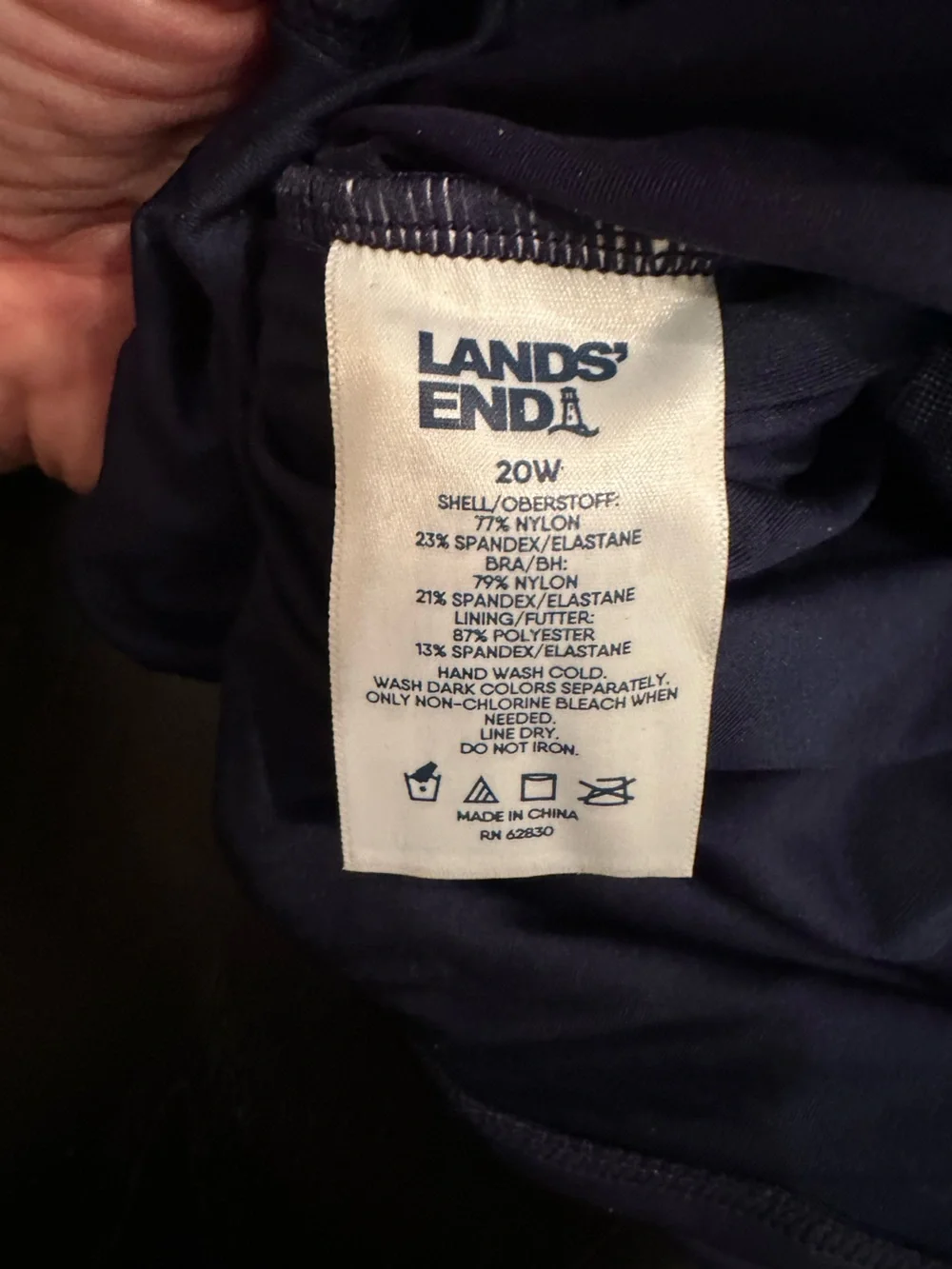 Lands' End Swim Top